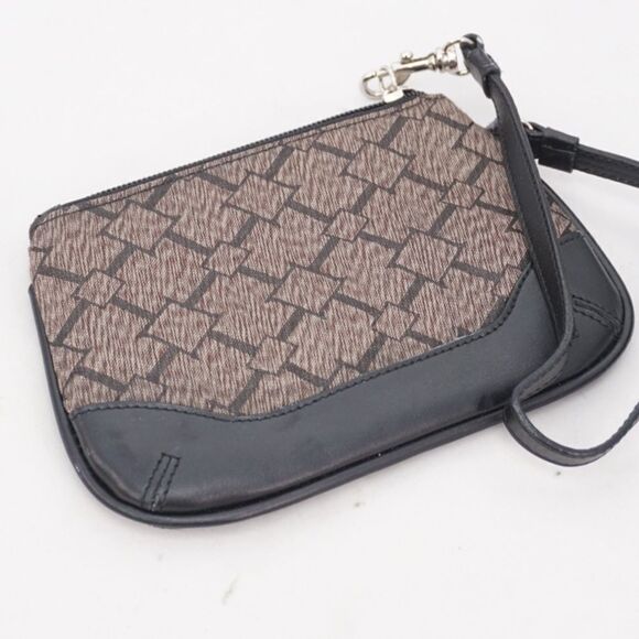 Longaberger Black Diamond-Patterned Wristlet - Picture 7 of 12